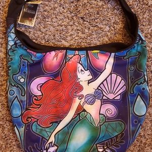Disney Little Mermaid Loungefly Hobo Bag NWT